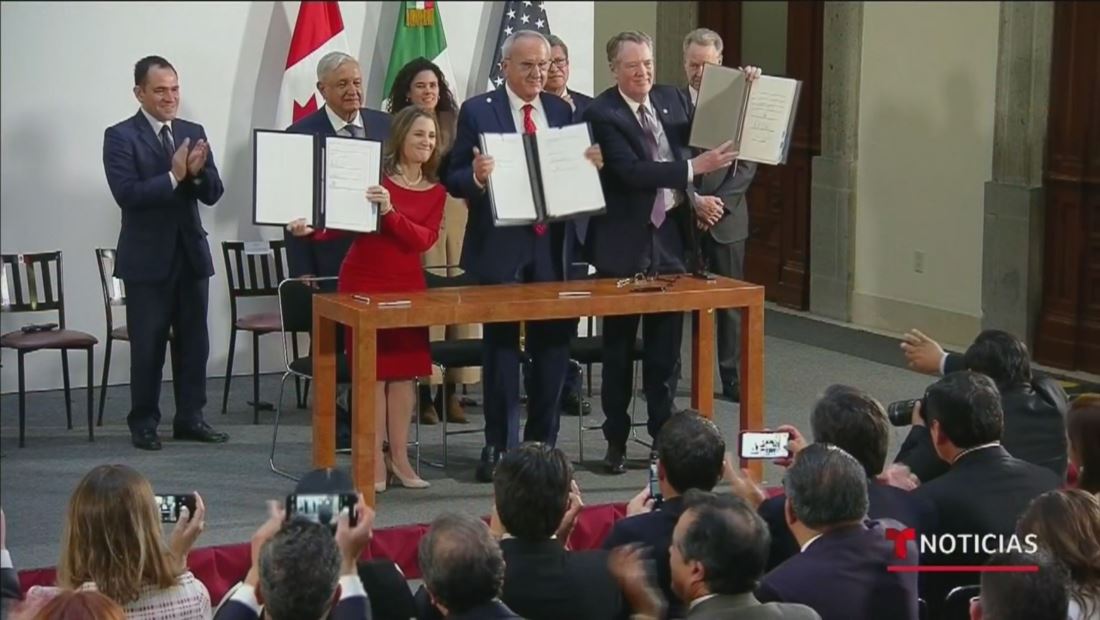 Entre tensiones y desacuerdos: México rechaza modificación en el acuerdo T-MEC por EE. UU. Entre tensiones y desacuerdos: México rechaza modificación en el acuerdo T-MEC por EE. UU.