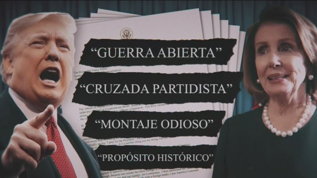 "El impeachment es una farsa": Donald Trump desata su furia enviando agresiva carta a Nancy Pelosi "El impeachment es una farsa": Donald Trump desata su furia enviando agresiva carta a Nancy Pelosi