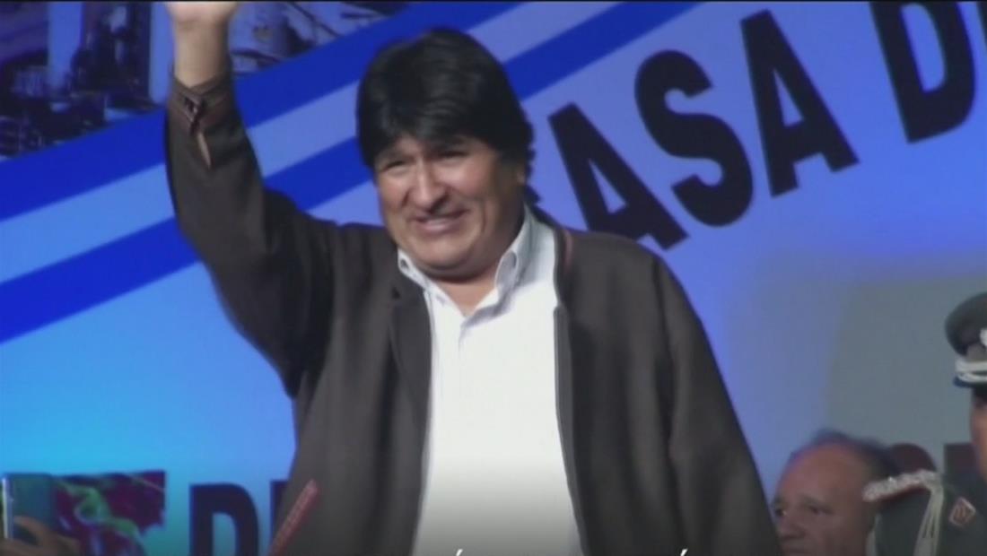 Evo Morales llega a Argentina y asegura que México le salvó la vida Evo Morales llega a Argentina y asegura que México le salvó la vida