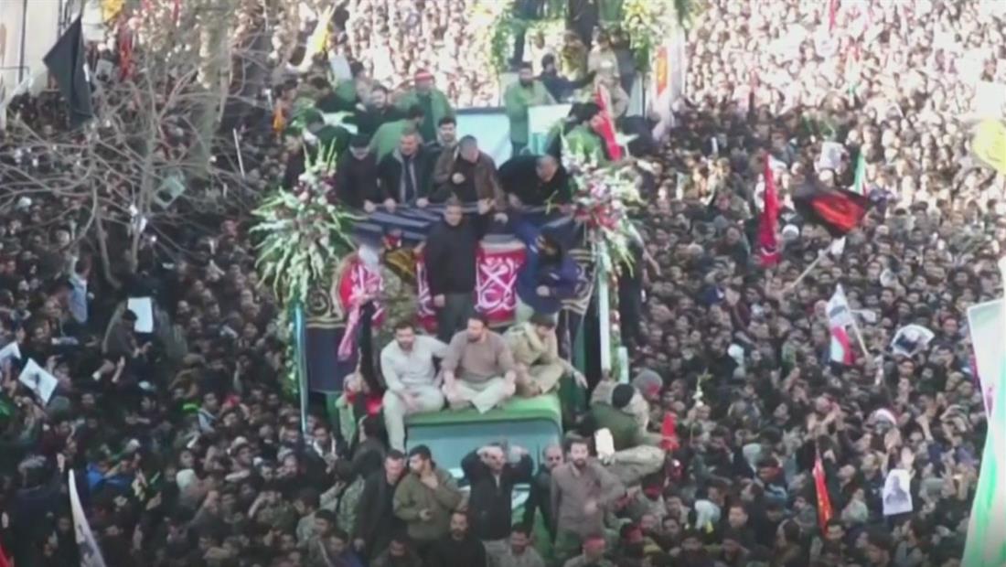 Estampida en funeral del General Soleimani deja una treintena de muertos Estampida en funeral del General Soleimani deja una treintena de muertos