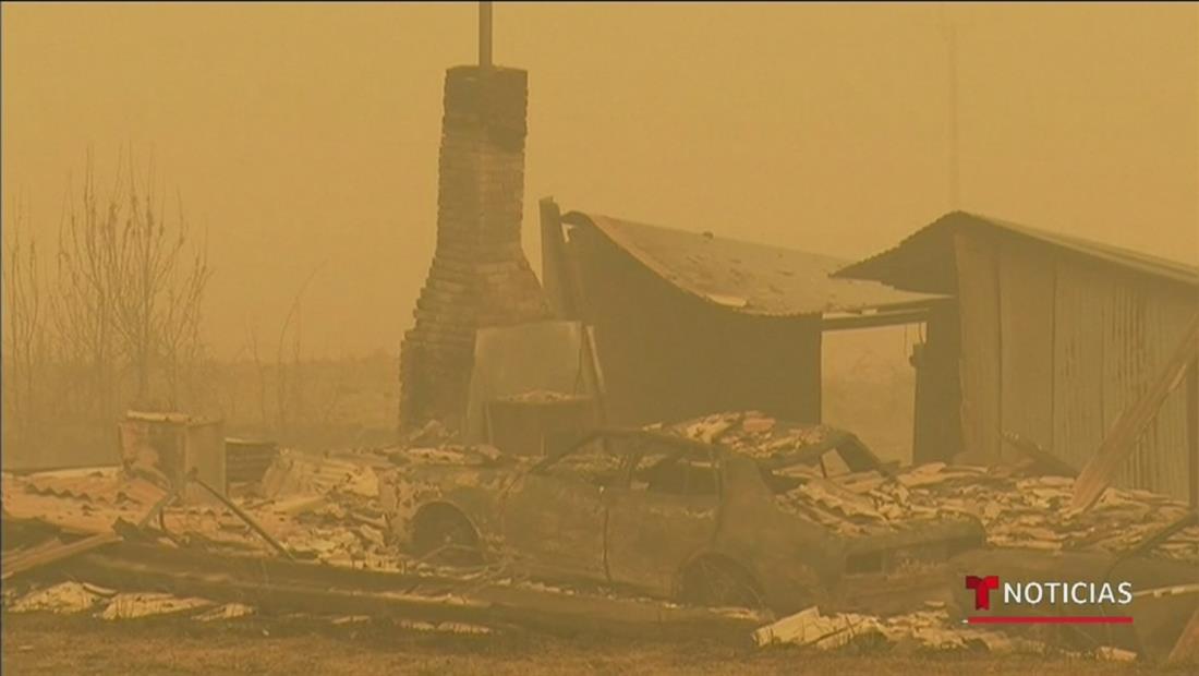En Australia: descenso de la temperatura y vientos dan alivio contra los incendios que arrasan en tres estados del país En Australia: descenso de la temperatura y vientos dan alivio contra los incendios que arrasan en tres estados del país