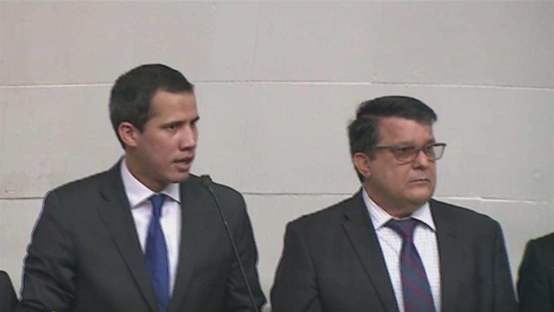 Juan Guaidó y diputados de oposición retoman la Asamblea Nacional en Venezuela Juan Guaidó y diputados de oposición retoman la Asamblea Nacional en Venezuela