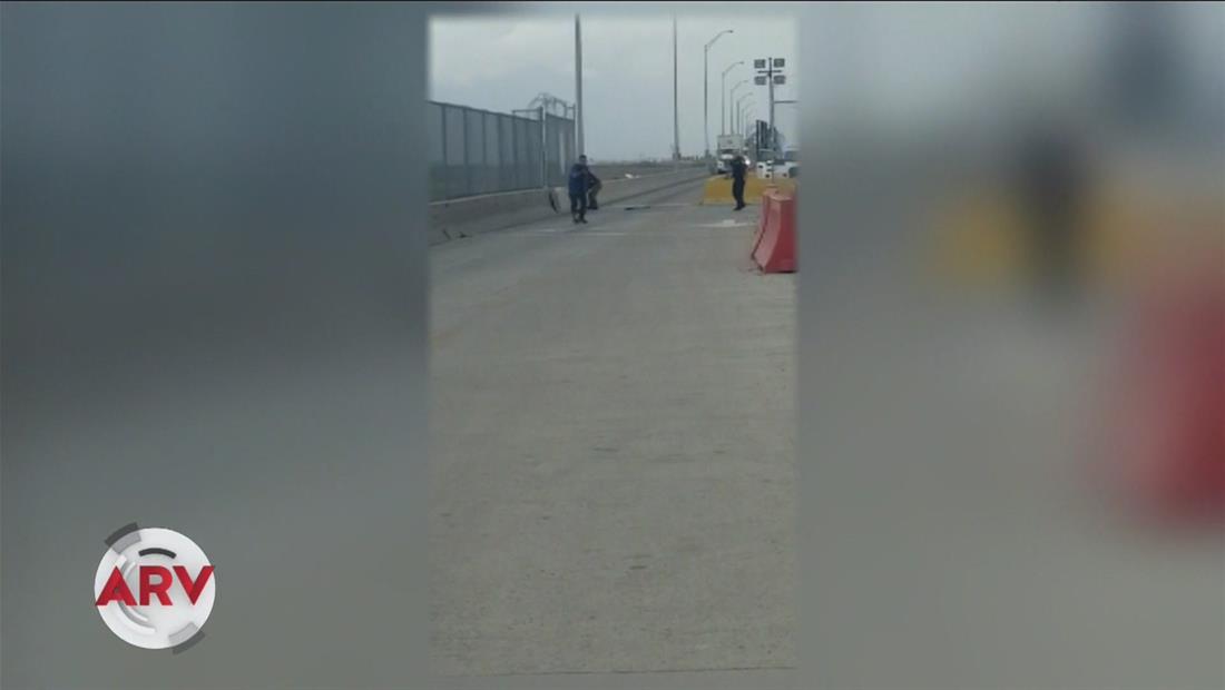 Hombre se suicida en plena frontera porque le negaron el asilo Hombre se suicida en plena frontera porque le negaron el asilo