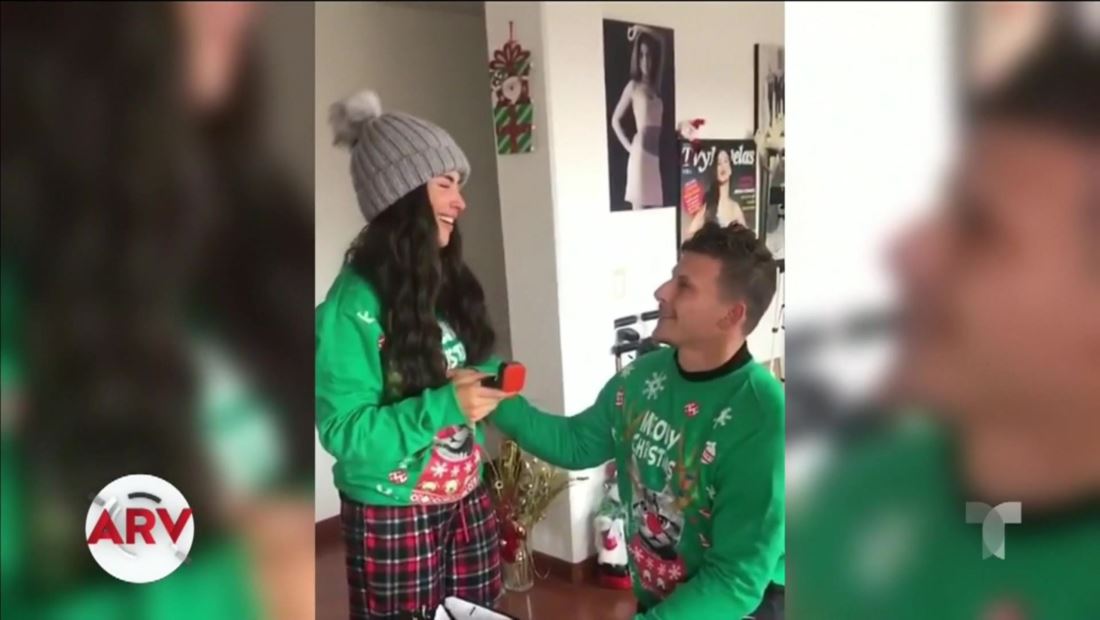 Jessica Cediel y Marck Roesch se comprometieron Jessica Cediel y Marck Roesch se comprometieron