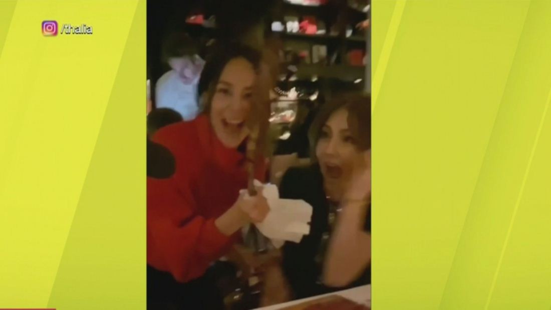 Thalía encuentra la costilla que le faltaba gracias a Camila Sodi Thalía encuentra la costilla que le faltaba gracias a Camila Sodi