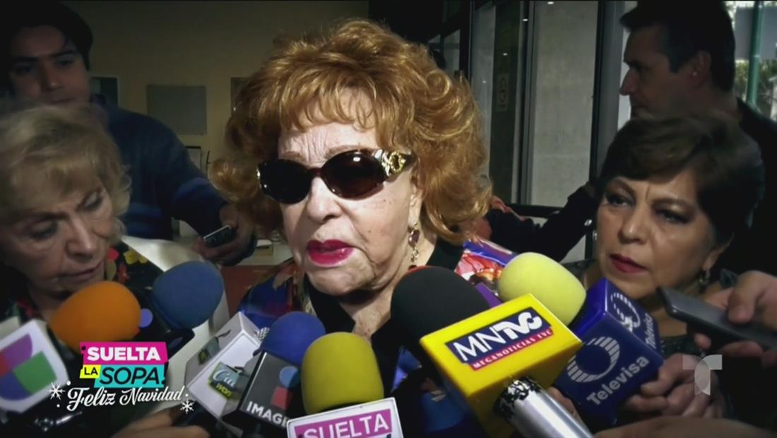 La mamá de Alejandra Guzmán reacciona a su nuevo 'look' La mamá de Alejandra Guzmán reacciona a su nuevo 'look'