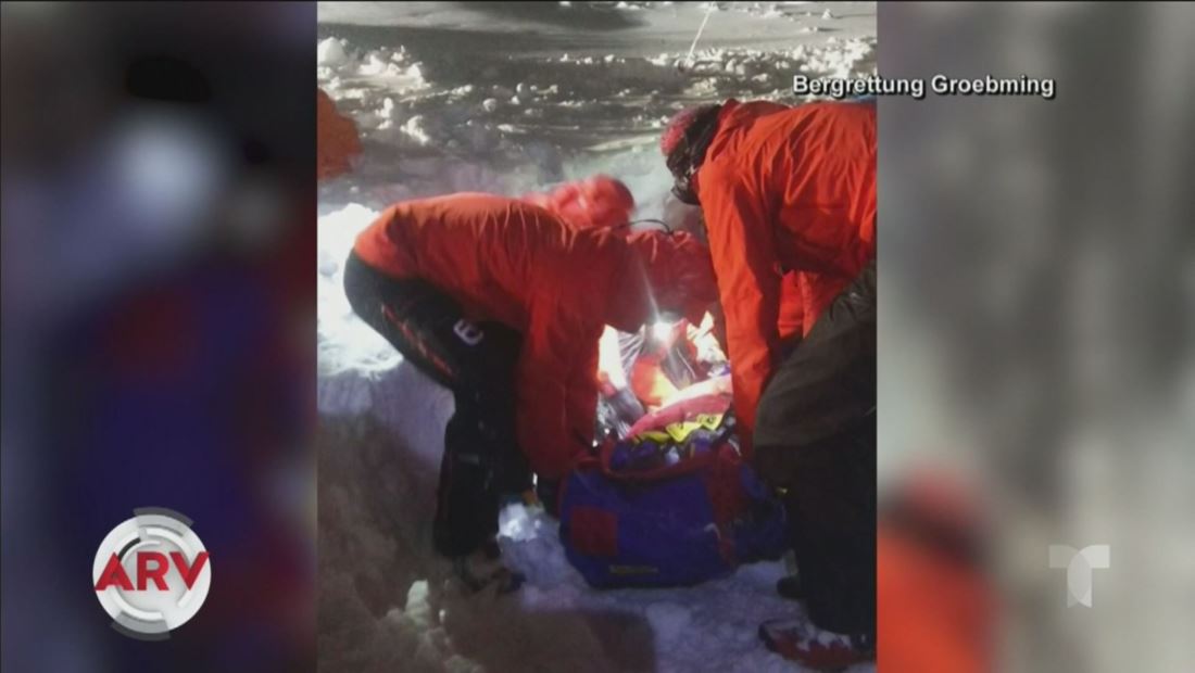 Esquiador permanece cinco horas sepultado por una avalancha Esquiador permanece cinco horas sepultado por una avalancha