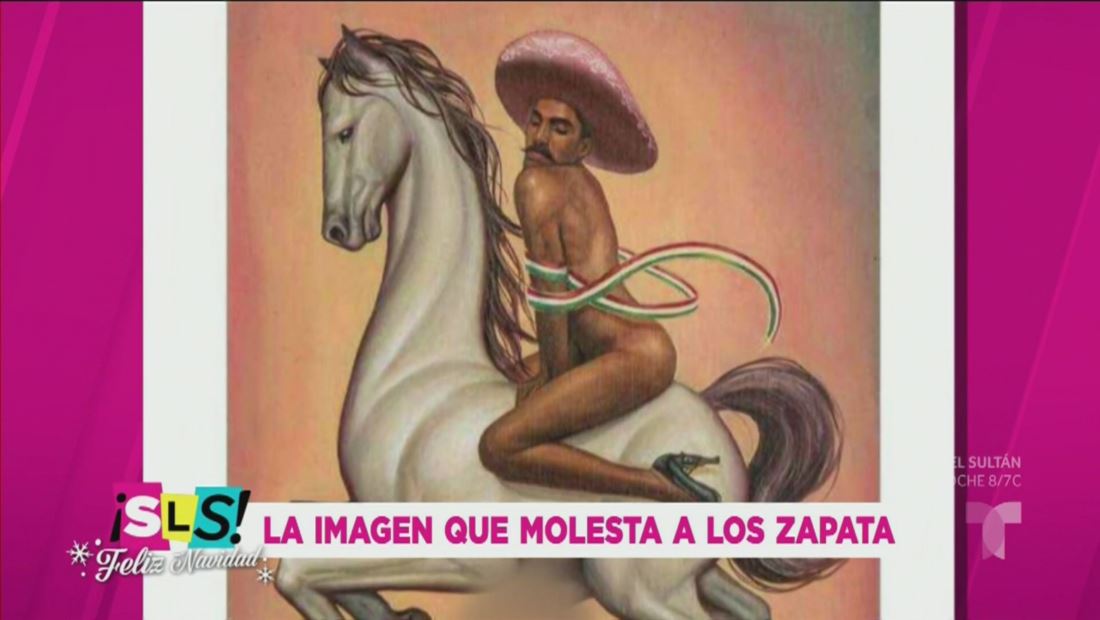 Polémico cuadro de Emiliano Zapata causa revolución en la prensa mexicana Polémico cuadro de Emiliano Zapata causa revolución en la prensa mexicana