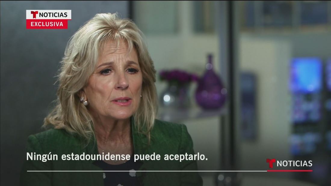 "Trump nos ha demostrado quién es": esposa de Biden habla de juicio político contra Trump y defiende a su hijo "Trump nos ha demostrado quién es": esposa de Biden habla de juicio político contra Trump y defiende a su hijo