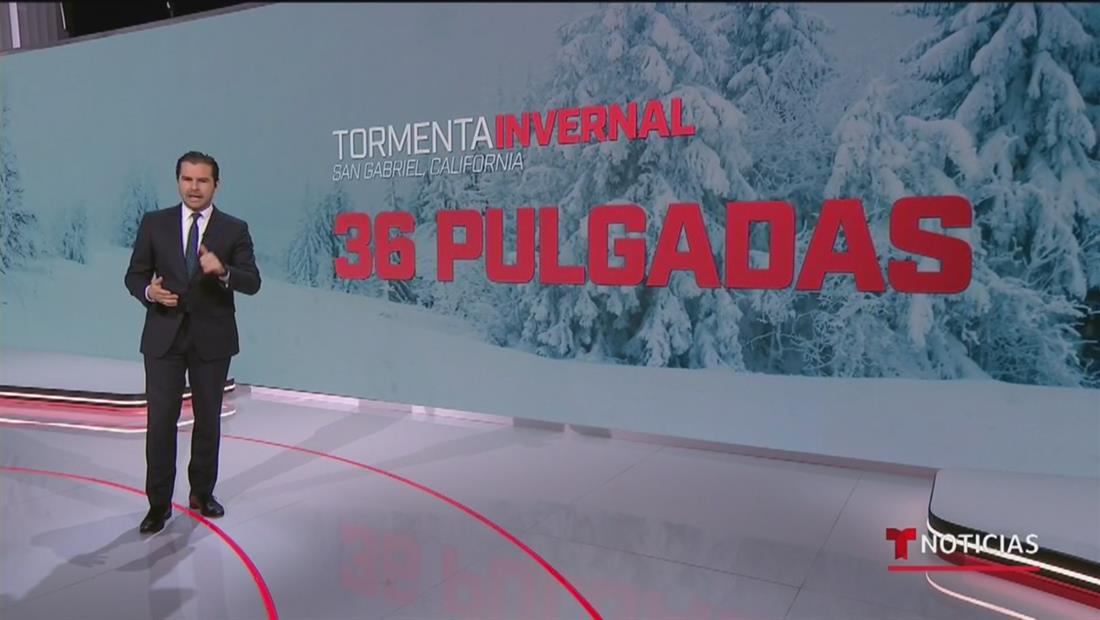 Tormenta invernal causó estragos en las carreteras en California y el oeste del país Tormenta invernal causó estragos en las carreteras en California y el oeste del país