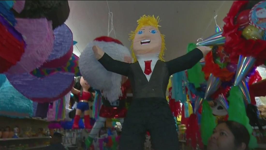 Comerciantes aprovechan la popularidad de Trump para la venta de artículos Comerciantes aprovechan la popularidad de Trump para la venta de artículos