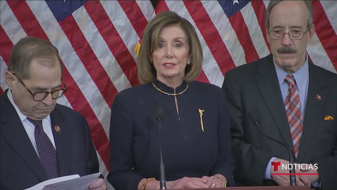 Continúa la histórica votación para decidir el 'impeachment' contra Donald Trump Continúa la histórica votación para decidir el 'impeachment' contra Donald Trump