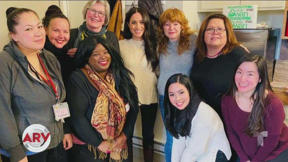 Meghan Markle reaparece en público luego de escándalo en familia real británica Meghan Markle reaparece en público luego de escándalo en familia real británica
