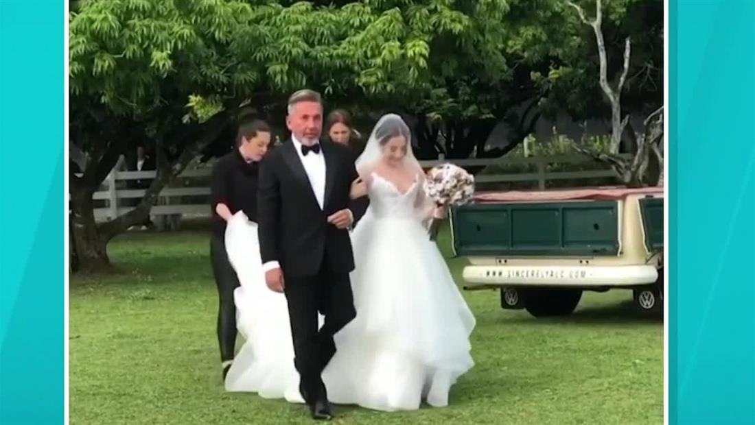 Ricardo Montaner: Imágenes exclusivas de la boda de su hija Ricardo Montaner: Imágenes exclusivas de la boda de su hija