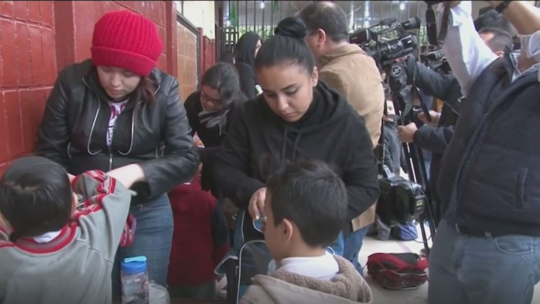México da inicio a programa 'mochila segura' tras tiroteo en colegio Cervantes México da inicio a programa 'mochila segura' tras tiroteo en colegio Cervantes