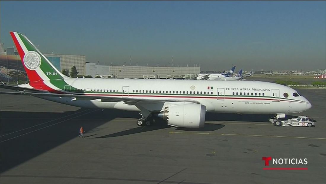 Fracasa el intento de vender el avión presidencial mexicano Fracasa el intento de vender el avión presidencial mexicano