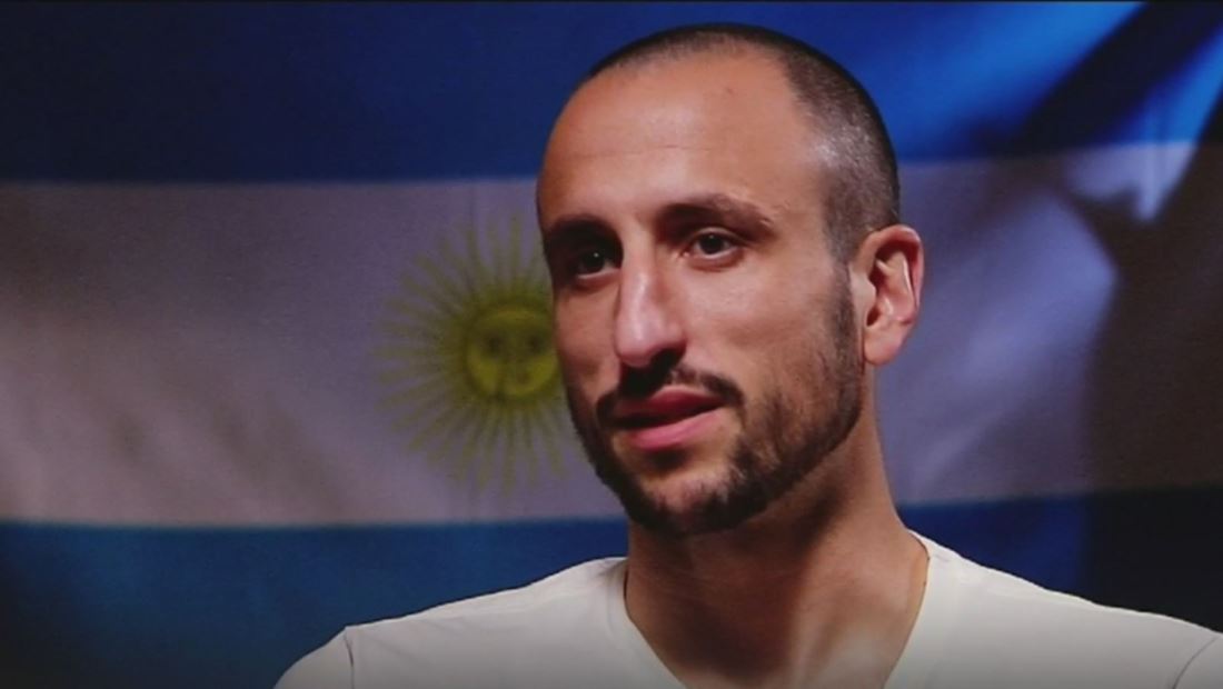Manu Ginóbili electo como el mejor jugador latino de la década en NBA Manu Ginóbili electo como el mejor jugador latino de la década en NBA