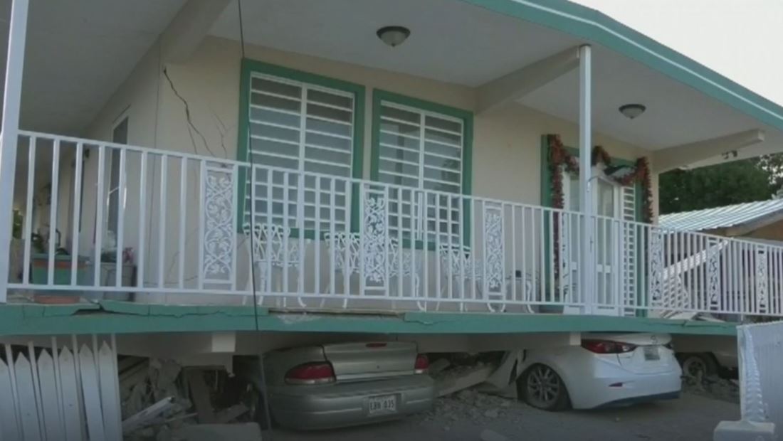 Videos muestran el momento del temblor de magnitud 5.8 en Puerto Rico Videos muestran el momento del temblor de magnitud 5.8 en Puerto Rico