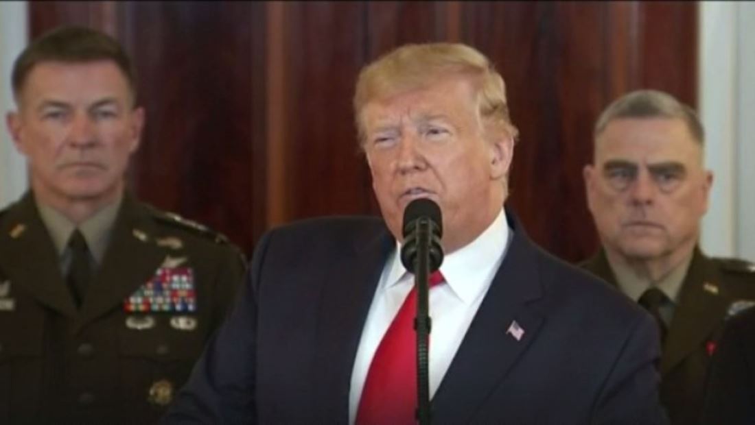 Mensaje de Trump sobre ataque de Irán alivia la preocupación de familias de soldados Mensaje de Trump sobre ataque de Irán alivia la preocupación de familias de soldados