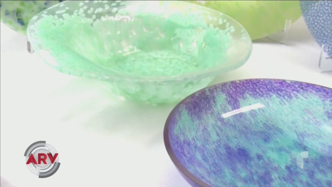Platos de plásticos reciclados parecen obras de arte en Japón Platos de plásticos reciclados parecen obras de arte en Japón
