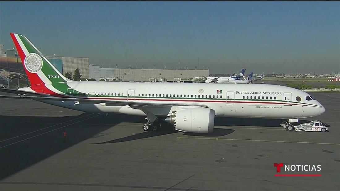 Fracasa el intento de vender el avión presidencial mexicano Fracasa el intento de vender el avión presidencial mexicano